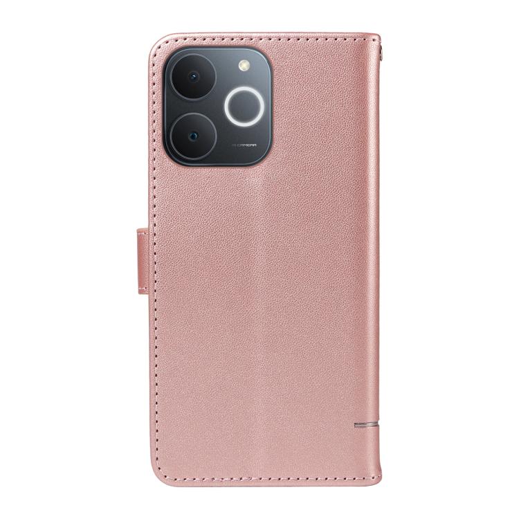 For Realme C71 4G India Adorable Cat Embossed Pattern Flip Leather Phone Case