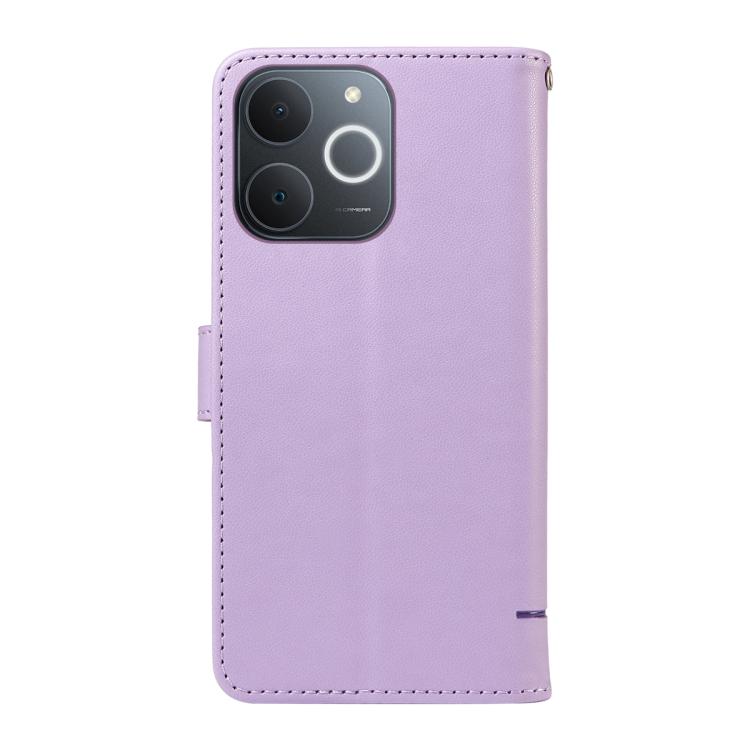 For Realme C71 4G India Adorable Cat Embossed Pattern Flip Leather Phone Case
