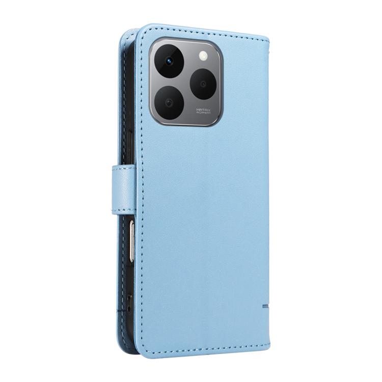 For Realme 15T 5G Adorable Cat Embossed Pattern Flip Leather Phone Case