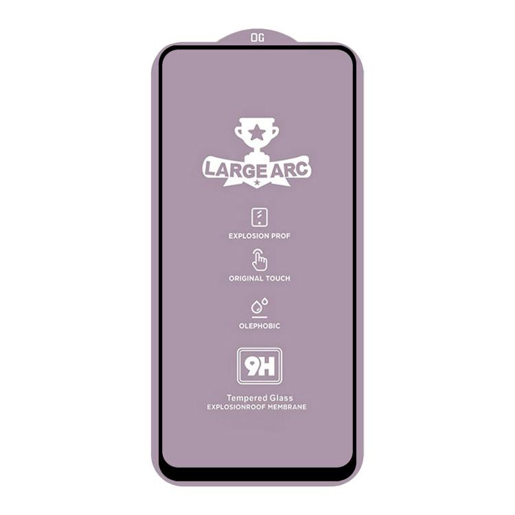 For OPPO A96 5G / Reno8 9H 0.4mm High Aluminum Large Arc Tempered Glass Film
