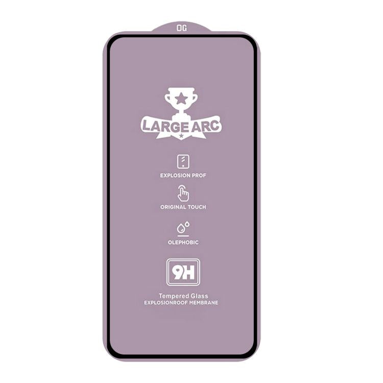 For OPPO Reno12 Global 9H 0.4mm High Aluminum Large Arc Tempered Glass Film