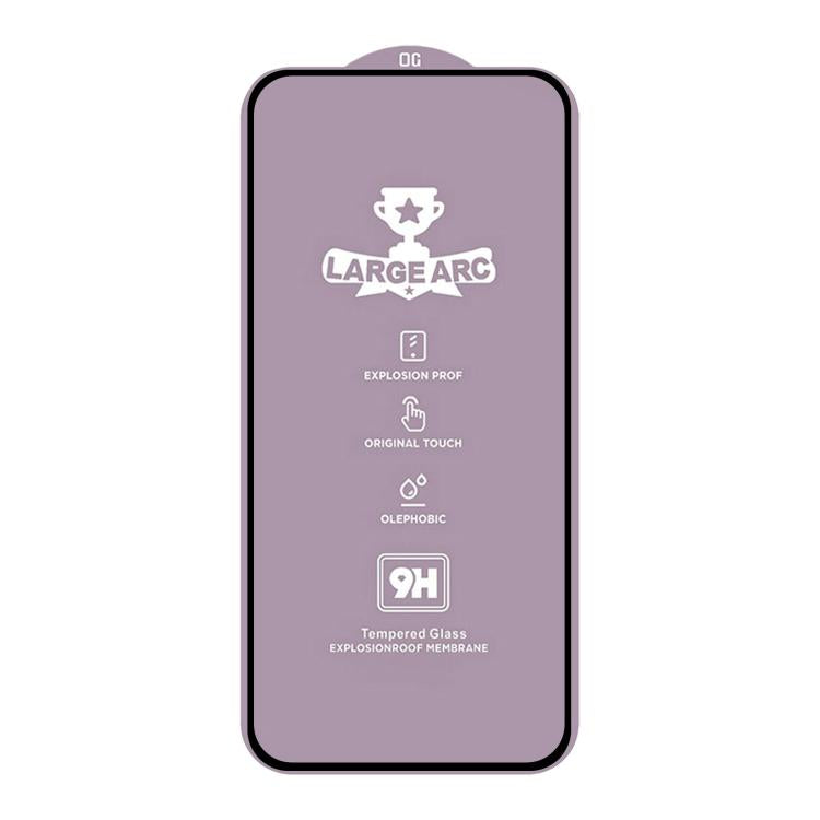 For OPPO Reno13 F 4G 9H 0.4mm High Aluminum Large Arc Tempered Glass Film