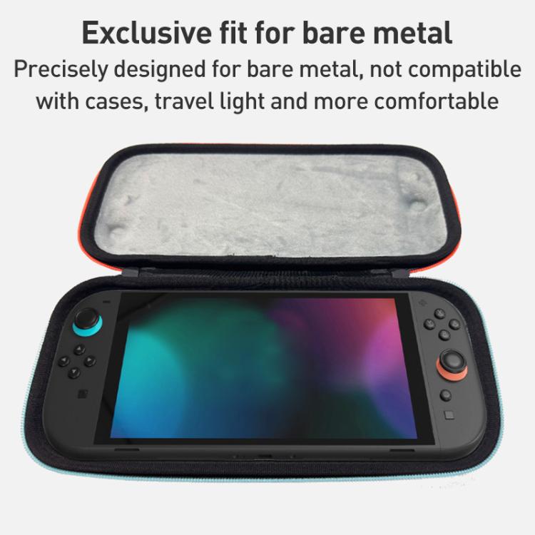For Nintendo Switch 2 iPlay HBS-2835 Simple Thin Handle Storage Bag with Lanyard - Black