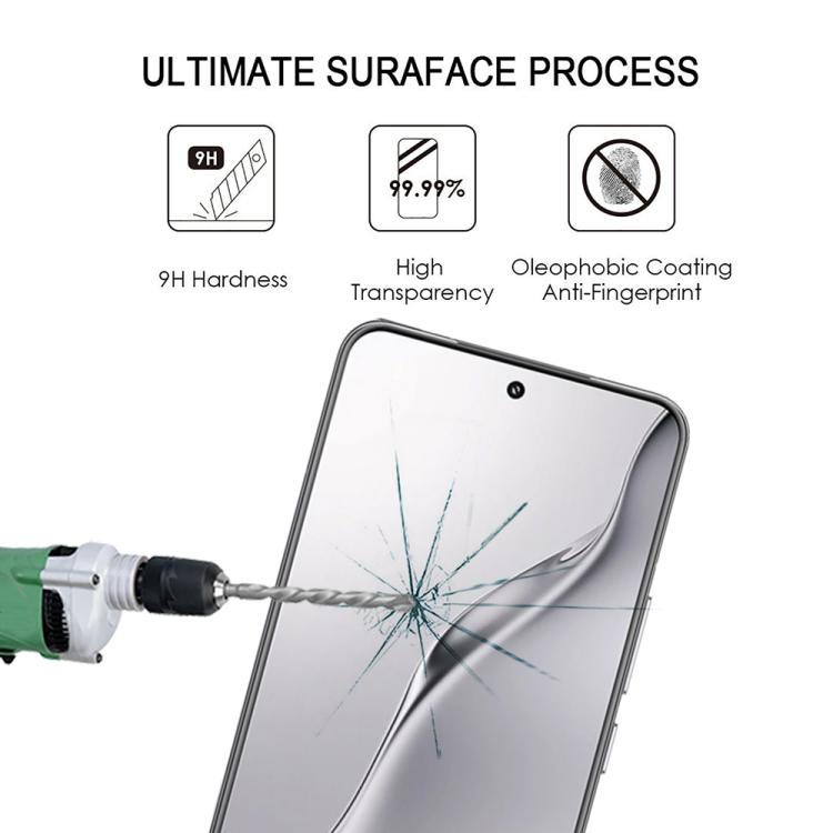 For Xiaomi 15 Pro WK WTP-119 Jungle 9D HD Hot Bending Full Adhesive Film, For Laminating Machine Use - Black Side