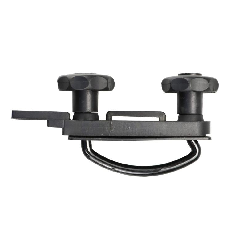 Car Roof Luggage Box Fixing Installation Accessories Roof U-bolt U-hook Clamp Kit - Black