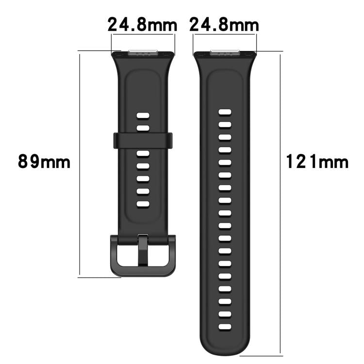 For Huawei Watch Fit 2 xDfind Quick Release Solid Color Silicone Watch Band