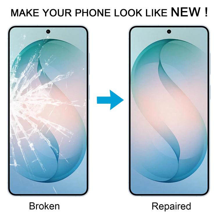 For Galaxy S26+ SM-S947B 10pcs Front Screen Outer Glass Lens with OCA Optically Clear Adhesive