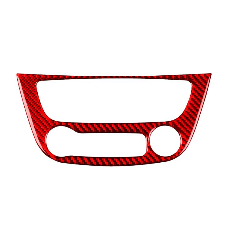 Carbon Fiber Car Air Conditioner Panel B Decorative Sticker for Renault Fluence 2009-2017 / Megane 2008-2016, Left and Right Driver
