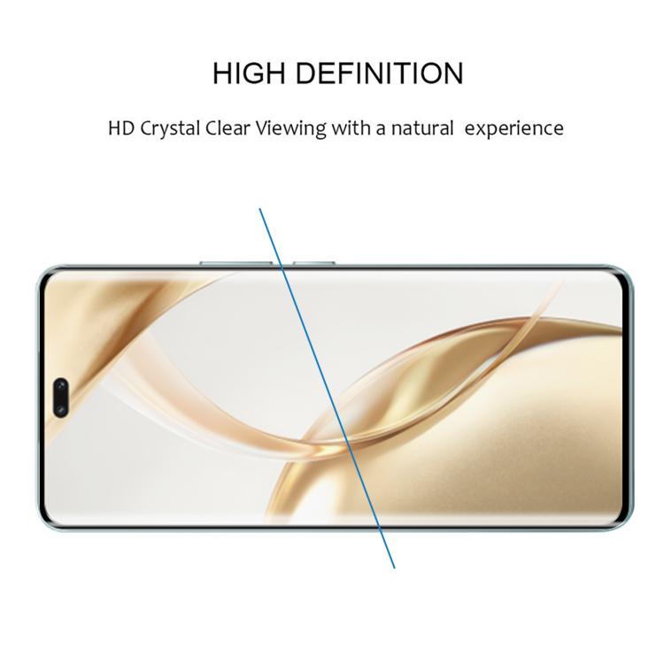 For Honor 200 Pro 25pcs Full Glue 9H HD 3D Curved Edge Tempered Glass Film - Black