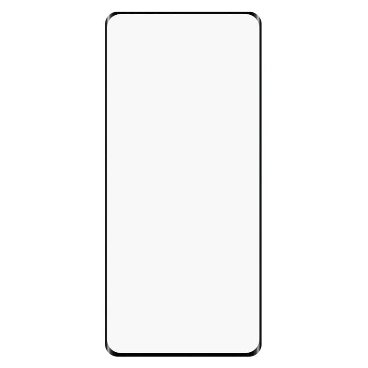 For Realme 11 Pro Full Glue 9H HD 3D Curved Edge Tempered Glass Film - Black