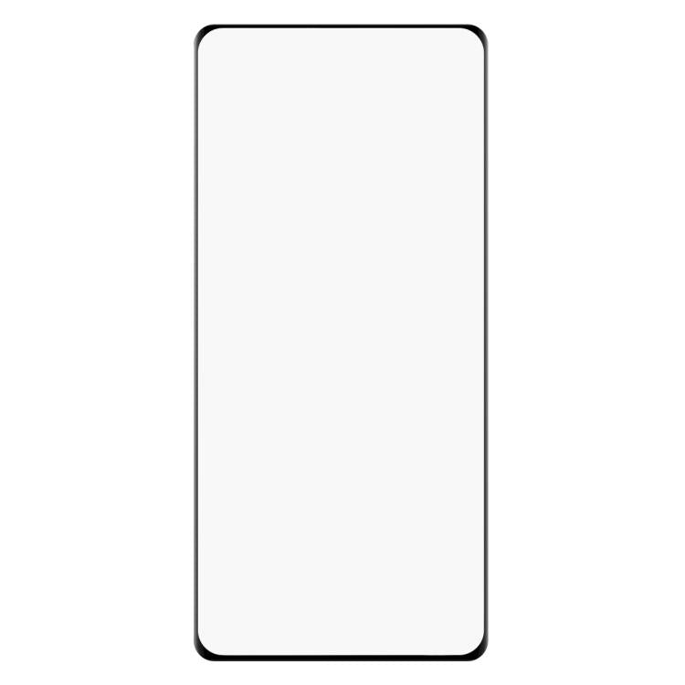 For Realme GT Neo6 Full Glue 9H HD 3D Curved Edge Tempered Glass Film - Black