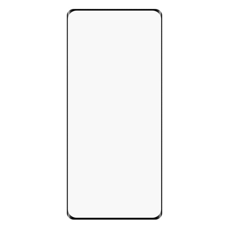 For Realme Narzo 60 Pro Full Glue 9H HD 3D Curved Edge Tempered Glass Film - Black