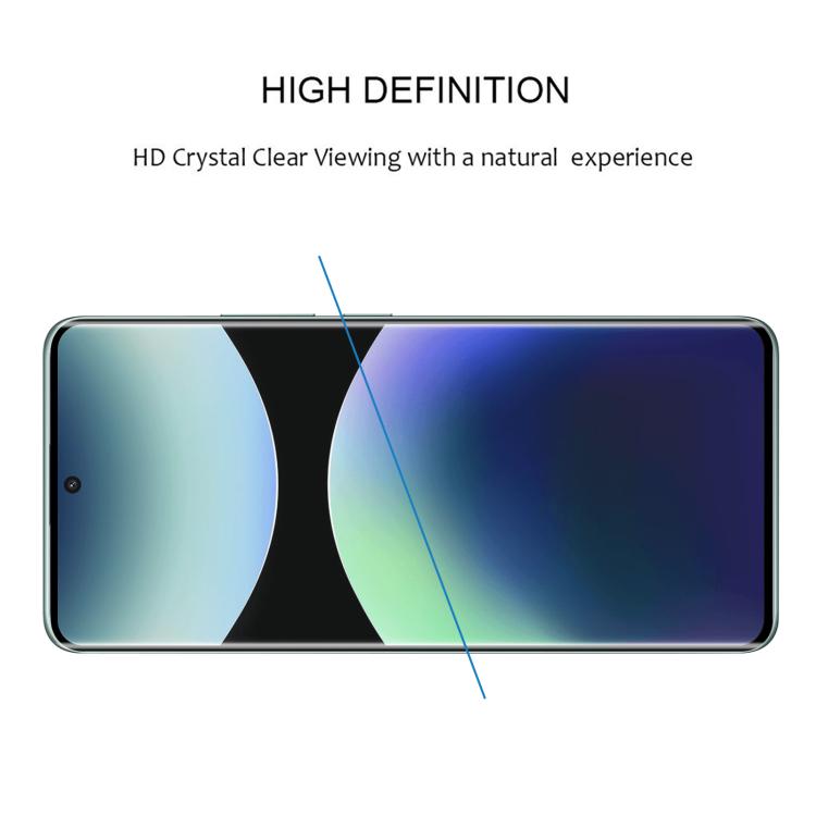For Xiaomi Redmi Note 14 Pro+ 5G Full Glue 9H HD 3D Curved Edge Tempered Glass Film - Black