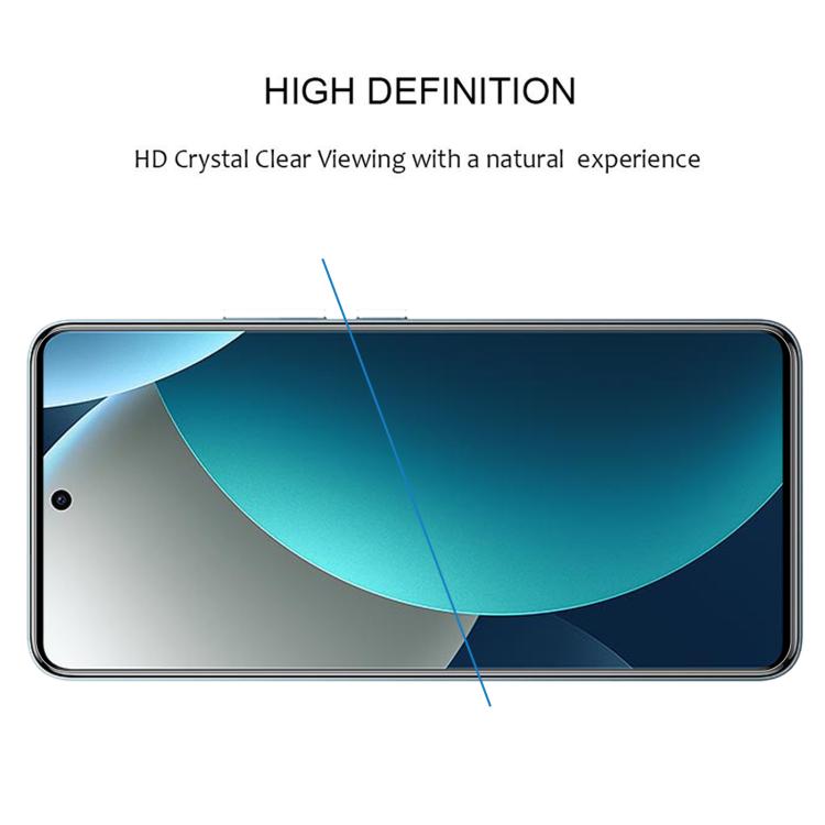 For Redmi Note 15 Pro 4G Global 163.2mm 25pcs Full Glue 9H HD 3D Curved Edge Tempered Glass Film - Black