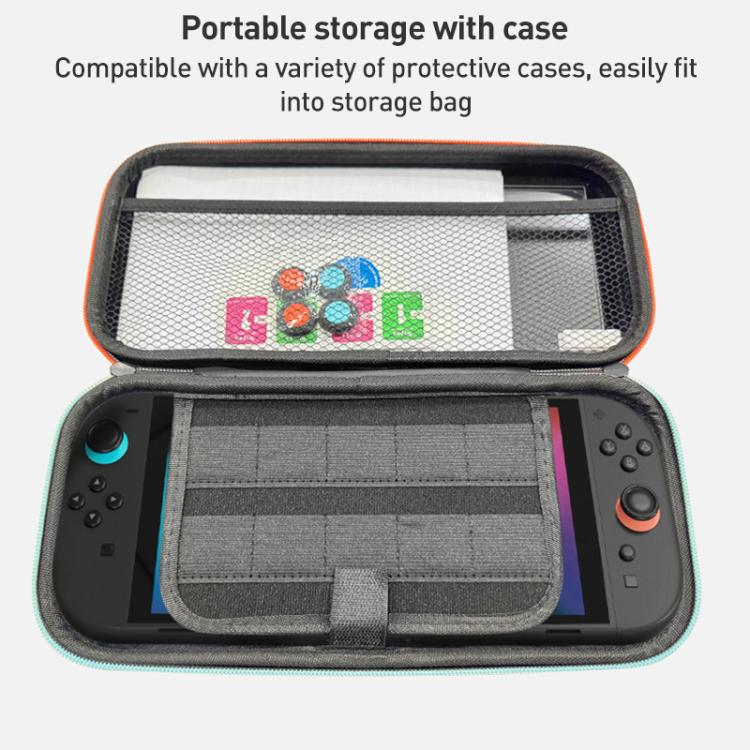 For Nintendo Switch 2 iPlay HBS-2840 Handle Protection Set Storage Bag - Black