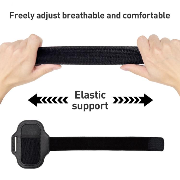 For Nintendo Switch 2 Joy-Con 2pcs iPlay HBS-2860 Handle Adjustable Sports Leg Strap - Black
