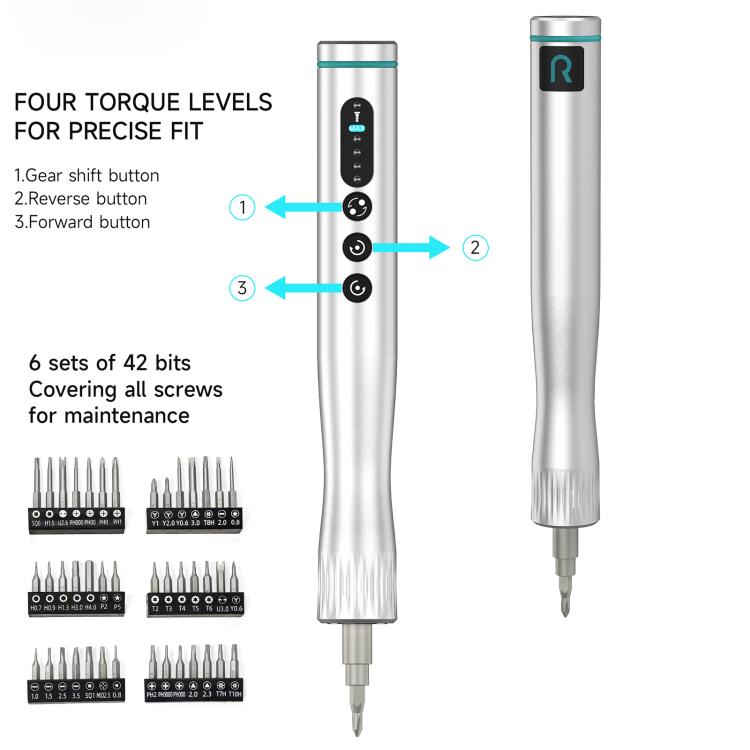 RF4 RF-ED4S Multi-function Electric Screwdriver Set