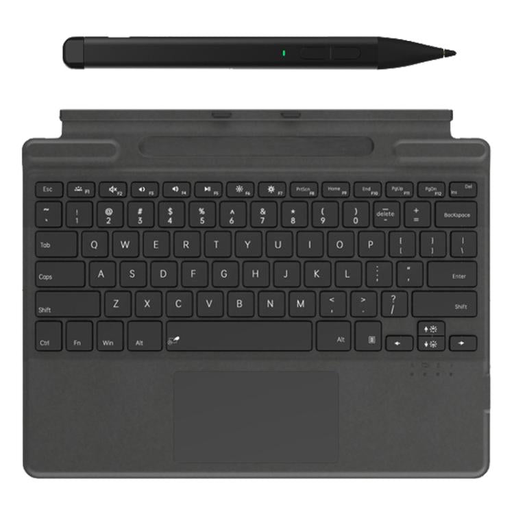 For MicroSoft Surface Pro 9 / 8 / X Magnetic Touch Backlit Bluetooth Keyboard With Pen Slot and Stylus Pen