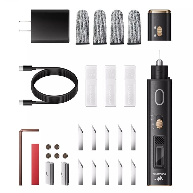 Jakemy JM-Y10 Series 35W 2 in 1 Handheld Ultrasonic Cutter Polisher, Plug:EU Plug