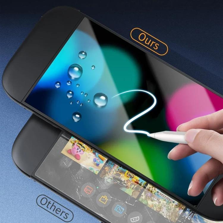 For Nintendo Switch Dust-Free Warehouse HD Curved Edge Tempered Film