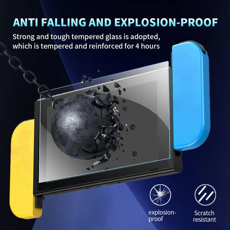 For Nintendo Switch 2 Dust-Free Warehouse HD Curved Edge Tempered Film