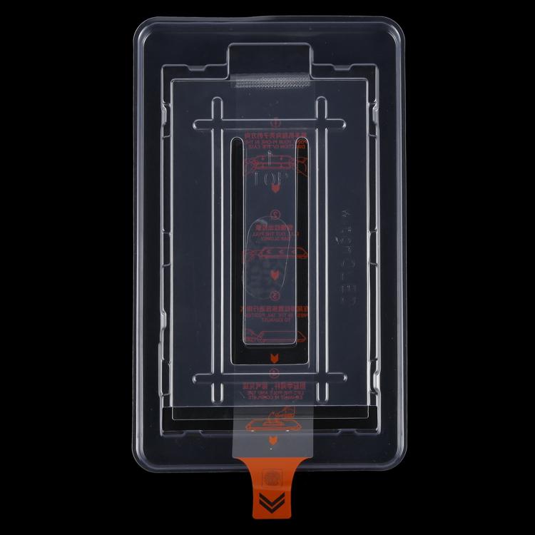 For Nintendo Switch OLED Dust-Free Warehouse HD Curved Edge Tempered Film