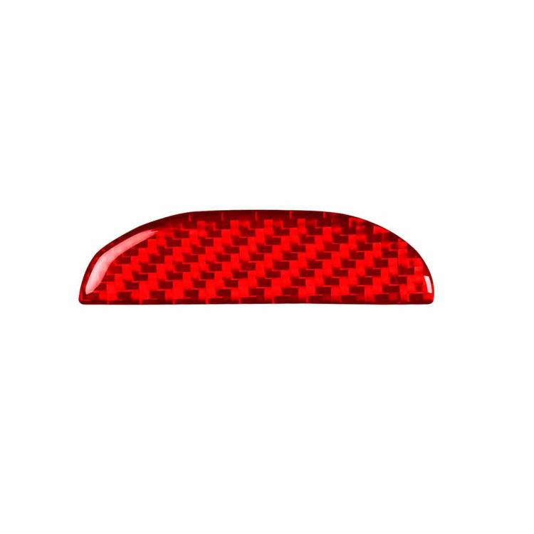 Carbon Fiber Car Passenger Seat Storage Box Handle Decorative Sticker for SEAT Leon 2005-2012, Left and Right Driver