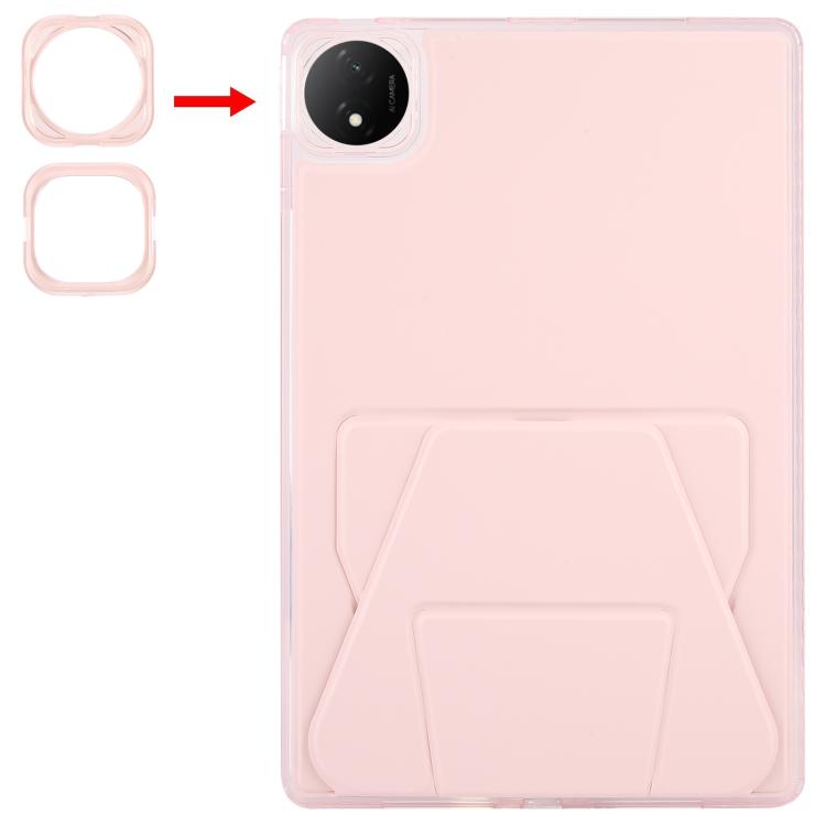 For Honor Pad GT Pro 12.3 2024 Folding Magnetic Holder Acrylic Leather Back Tablet Case
