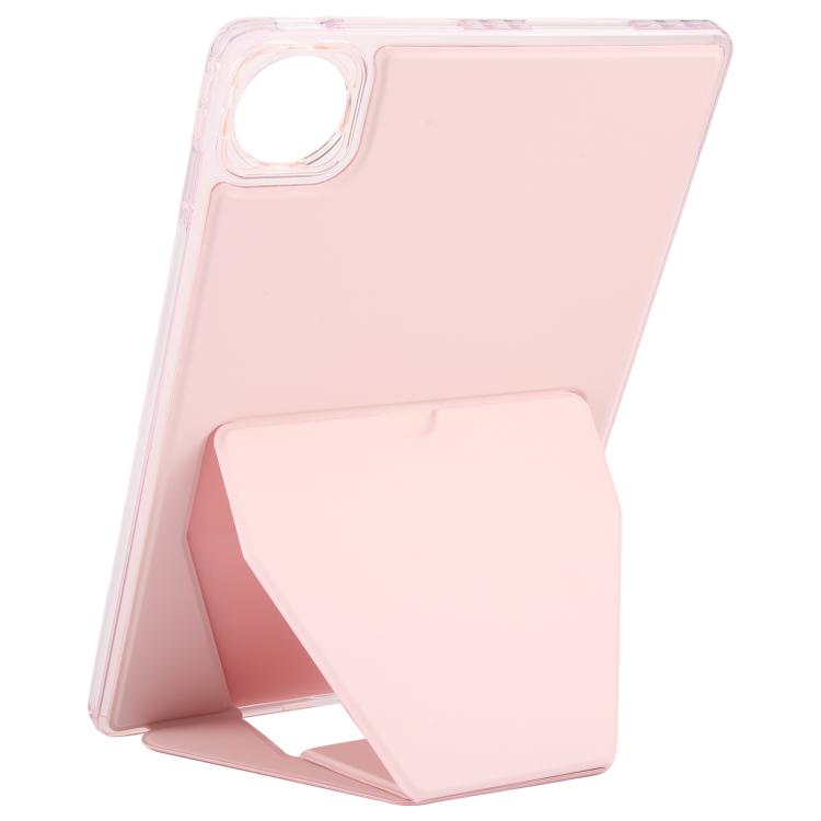 For Honor Pad GT Pro 12.3 2024 Folding Magnetic Holder Acrylic Leather Back Tablet Case
