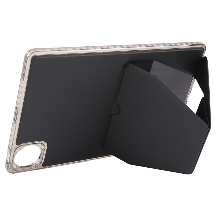 For Honor Pad GT Pro 12.3 2024 Folding Magnetic Holder Acrylic Leather Back Tablet Case