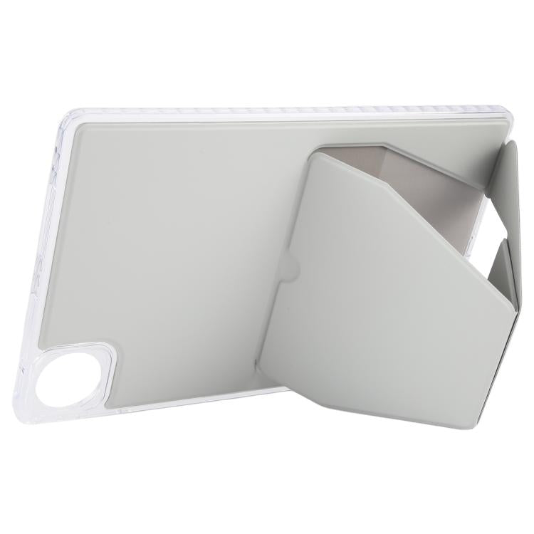 For Honor Pad GT Pro 12.3 2024 Folding Magnetic Holder Acrylic Leather Back Tablet Case