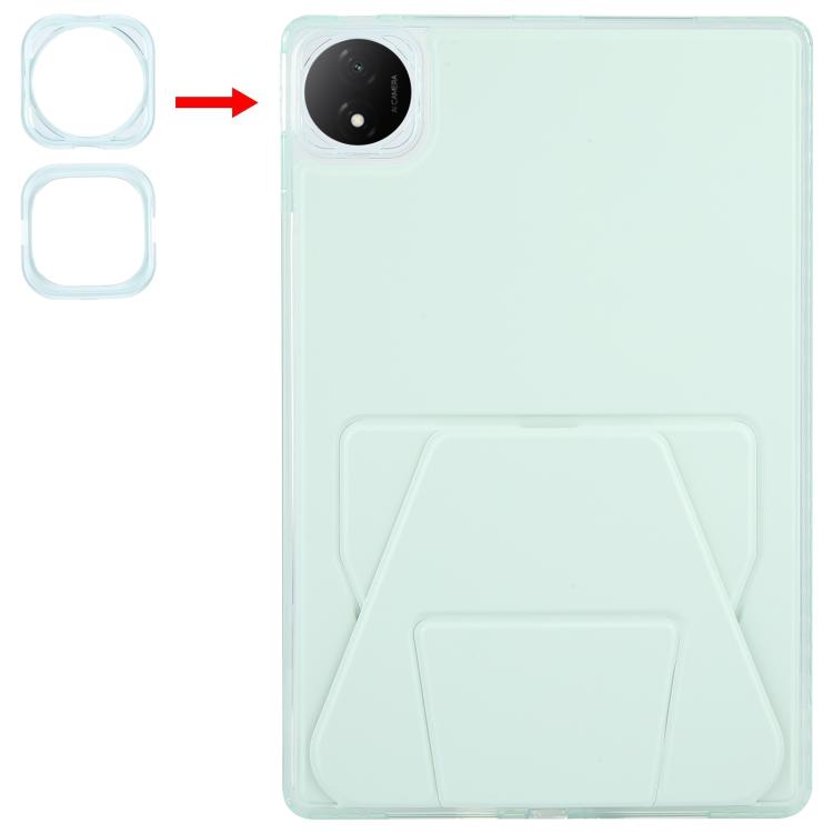 For Honor Pad GT Pro 12.3 2024 Folding Magnetic Holder Acrylic Leather Back Tablet Case