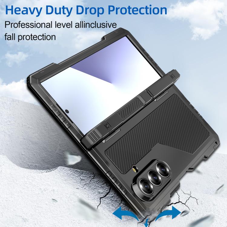 For Samsung Galaxy Z Fold7 5G RedPepper Waterproof Drop-proof Dustproof Metal Phone Case