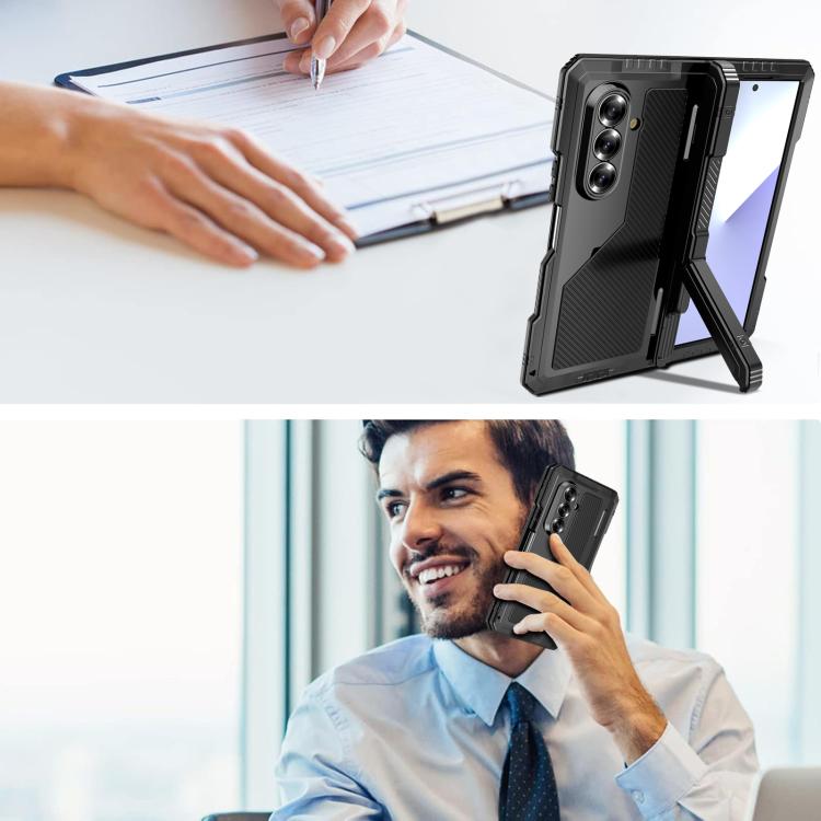 For Samsung Galaxy Z Fold7 5G RedPepper Waterproof Drop-proof Dustproof Metal Phone Case