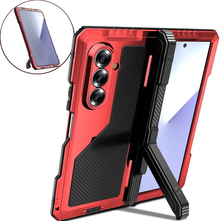 For Samsung Galaxy Z Fold7 5G RedPepper Waterproof Drop-proof Dustproof Metal Phone Case
