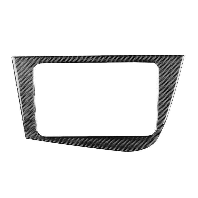 Carbon Fiber Car Center Console Panel Decorative Sticker for SEAT Leon 2005-2012, Left Driver