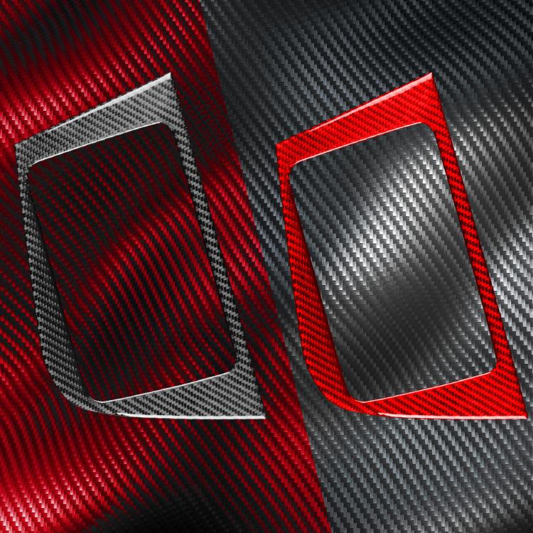 Carbon Fiber Car Center Console Panel Decorative Sticker for SEAT Leon 2005-2012, Left Driver