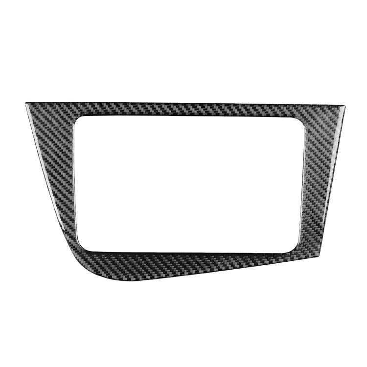 Carbon Fiber Car Center Console Panel Decorative Sticker for SEAT Leon 2005-2012, Right Driver