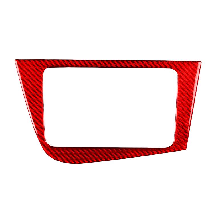 Carbon Fiber Car Center Console Panel Decorative Sticker for SEAT Leon 2005-2012, Right Driver