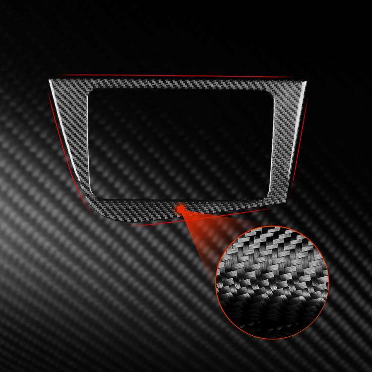 Carbon Fiber Car Center Console Panel Decorative Sticker for SEAT Leon 2005-2012, Right Driver