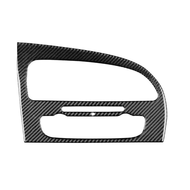 Carbon Fiber Car Center Console Air Conditioner Panel Decorative Sticker for SEAT Leon 2005-2012, Left Driver
