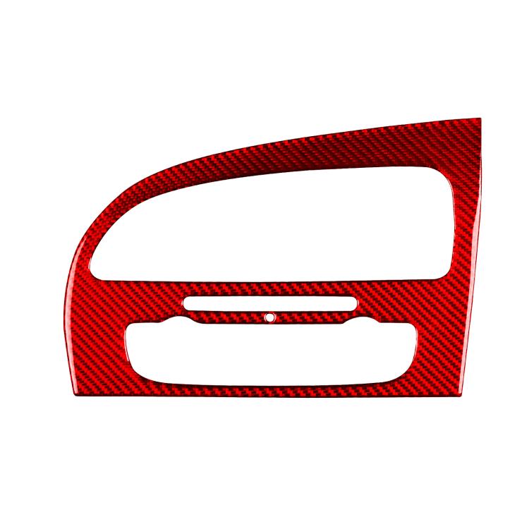 Carbon Fiber Car Center Console Air Conditioner Panel Decorative Sticker for SEAT Leon 2005-2012, Right Driver