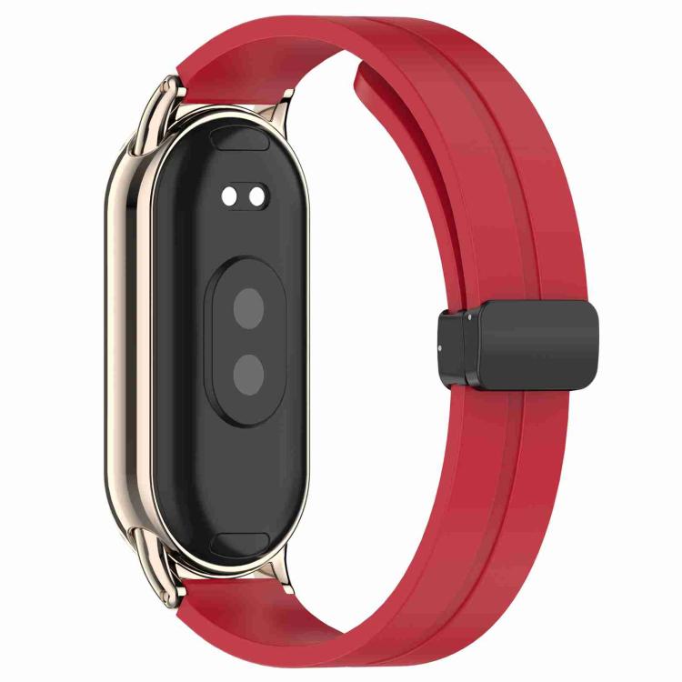12mm xDfind Folding Buckle Silicone Watch Band