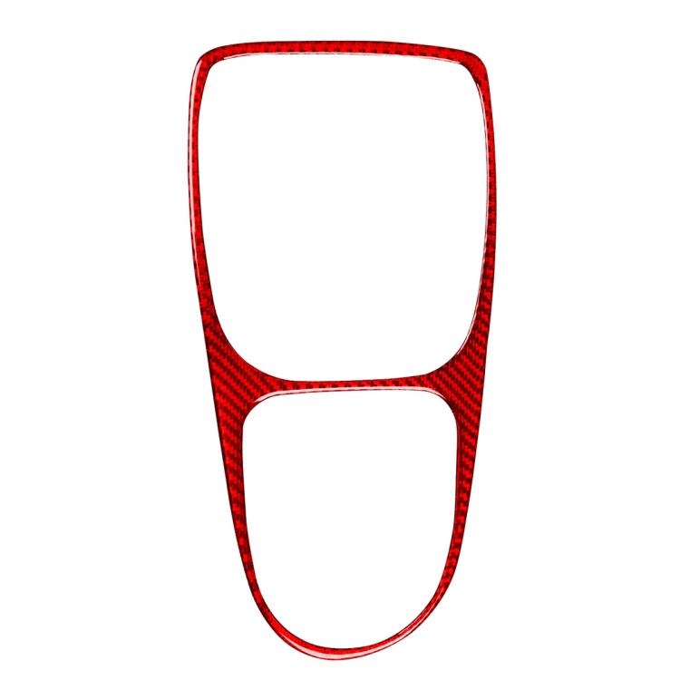 Carbon Fiber Car Gear Shift Frame Decorative Sticker for SEAT Leon 2005-2012, Left and Right Driver