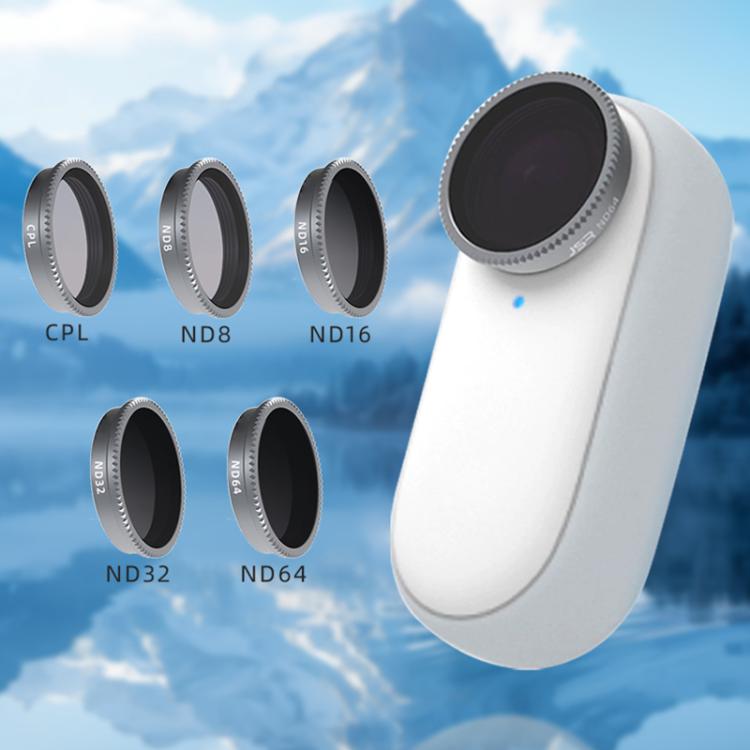For Insta360 GO 3 Camera Lens Filter, Filter:ND8