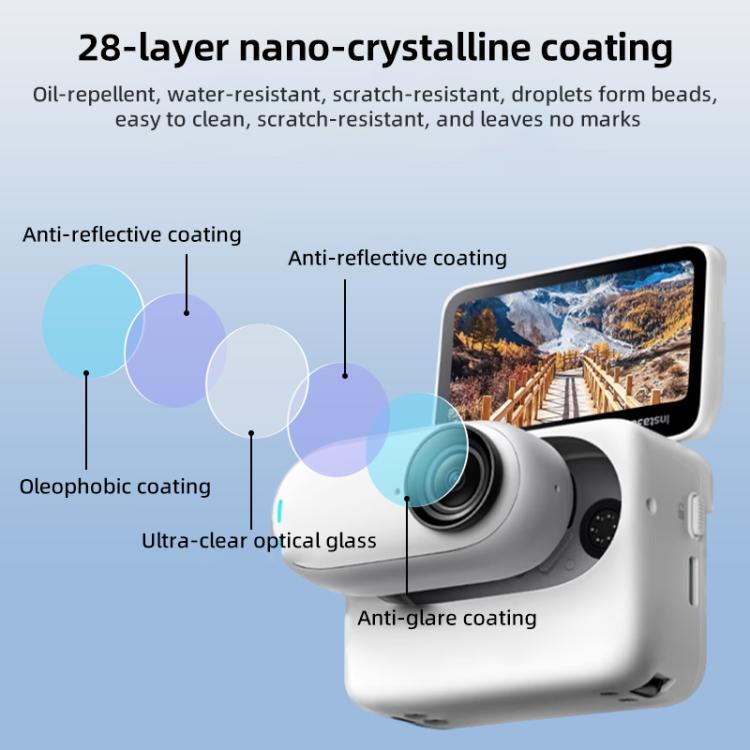 For Insta360 GO 3 Camera Lens Filter, Filter:ND8