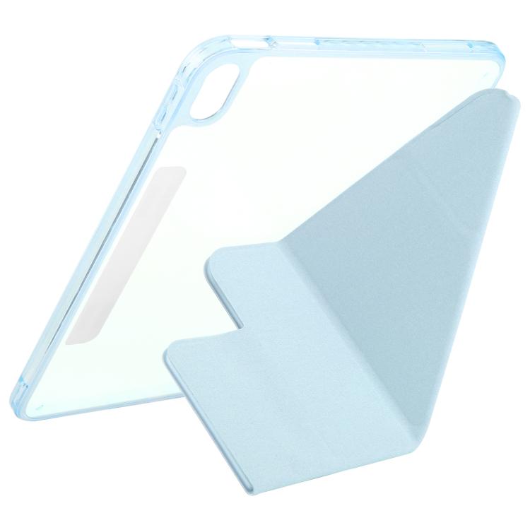 For iPad mini 2024 / mini 6 Magnetic Detachable Dual-Clasp Acrylic Deformation Leather Tablet Case