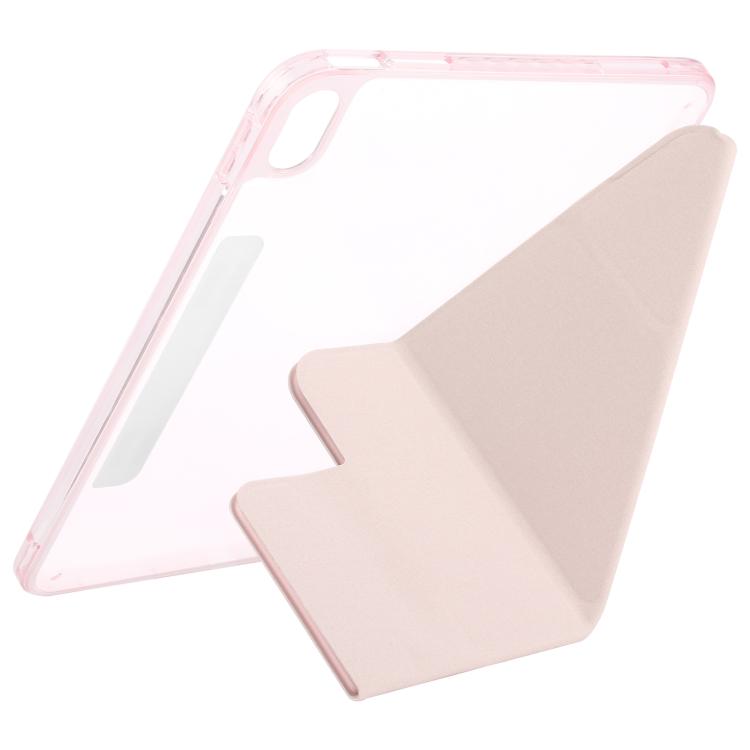 For iPad mini 2024 / mini 6 Magnetic Detachable Dual-Clasp Acrylic Deformation Leather Tablet Case