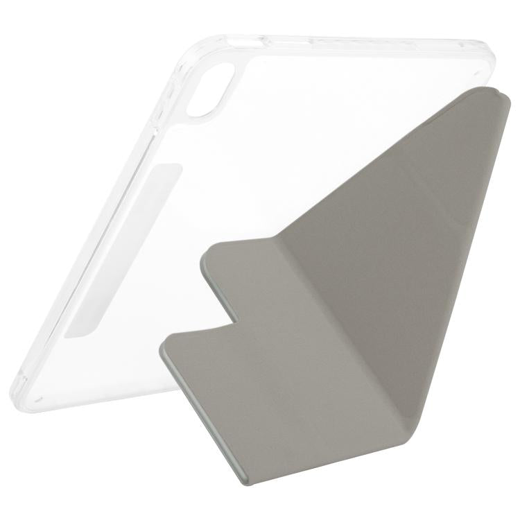 For iPad mini 2024 / mini 6 Magnetic Detachable Dual-Clasp Acrylic Deformation Leather Tablet Case