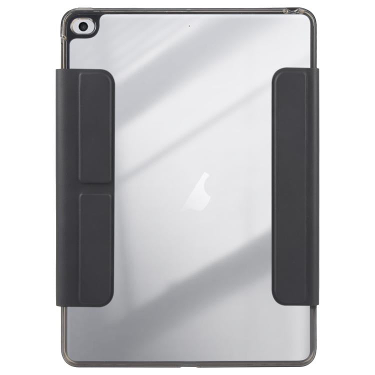 For iPad Air 2 / 1 / 9.7 2018 / 2017 Magnetic Detachable Dual-Clasp Acrylic Deformation Leather Tablet Case